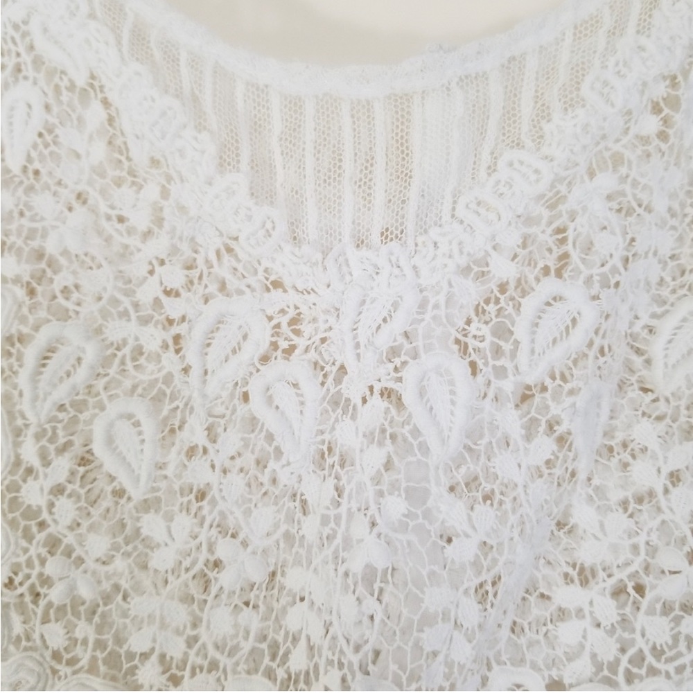 Vintage lace camisole, 1910s, excellent condition, modern S-M - Picture 2 of 6
